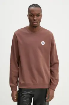 Converse bluza culoarea maro, cu imprimeu, 10027001-A04 imagine