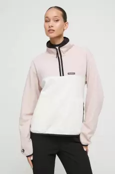 Converse bluza femei, culoarea roz, modelator imagine