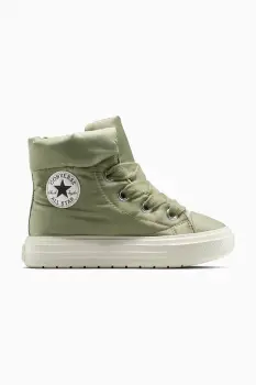 Converse cizme de iarna Chuck Taylor All Star Elements Boot culoarea verde, A14275C imagine
