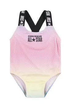 Converse costum de baie dintr-o bucata pentru bebelusi culoarea roz, 1CD418 imagine