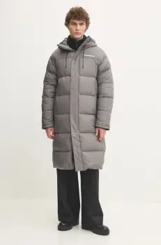 Converse geaca de puf barbati, culoarea gri, de iarna, 10026916-A01 imagine