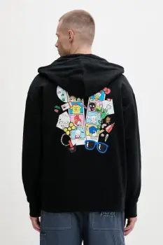 Converse hanorac cu fermoar din bumbac x HELLO KITTY imagine