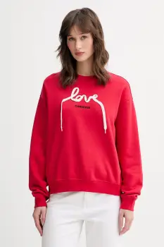 Converse hanorac pentru femei, din amestec de bumbac x CHUCKS in LOVE imagine