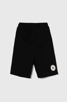 Converse pantaloni scurti copii culoarea negru imagine