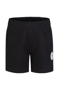 Converse pantaloni scurti copii culoarea negru, uni, 369025 imagine