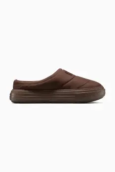 Converse papuci de casa Chuck Taylor All Star Elements Mule culoarea maro, A13894C imagine