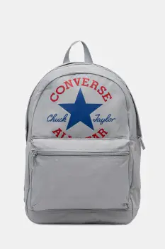 Converse rucsac culoarea gri, mare, cu imprimeu, MA5663 imagine