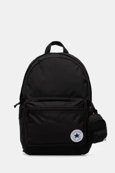 Converse rucsac culoarea negru, mare, uni, MA5665 imagine