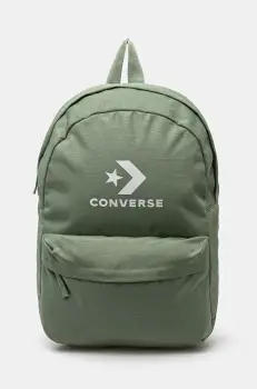 Converse rucsac culoarea verde, mare, cu imprimeu, 10025485-A18 imagine