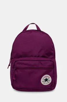 Converse rucsac culoarea violet, mic, neted, 10020538-A08 imagine
