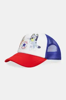 Converse sapca de baseball pentru copii culoarea alb, MA5723 imagine