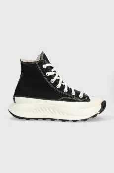 Converse tenisi AT-CX Platform femei, culoarea negru imagine