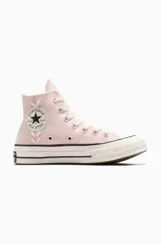 Converse tenisi Chuck 70 culoarea roz, A10670C imagine