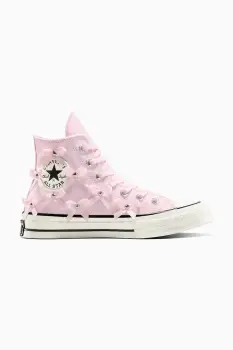 Converse tenisi Chuck 70 culoarea roz, A14444C imagine