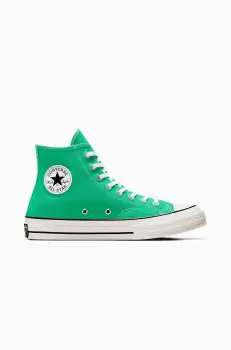 Converse tenisi Chuck 70 culoarea verde, A08613C imagine