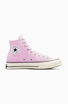 Converse tenisi Chuck 70 femei, culoarea violet, A07429C imagine