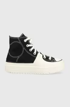 Converse tenisi Chuck Taylor All Star Construct culoarea negru, A05094C imagine