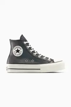 Converse tenisi Chuck Taylor All Star Lift culoarea gri, A14519C imagine