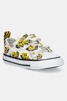Converse tenisi copii Chuck Taylor All Star 2V culoarea alb, A12610C imagine