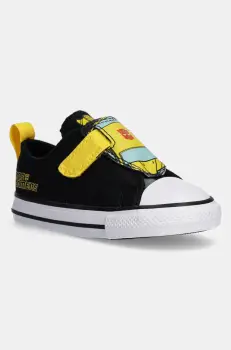 Converse tenisi copii CHUCK TAYLOR ALL STAR 2V culoarea negru, A11661C imagine