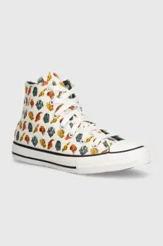 Converse tenisi copii CHUCK TAYLOR ALL STAR culoarea alb, 671707C imagine