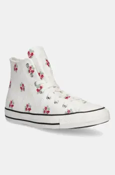 Converse tenisi copii Chuck Taylor All Star culoarea bej, A12635C imagine