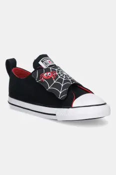 Converse tenisi copii CHUCK TAYLOR ALL STAR ONE STRAP culoarea negru, A15582C imagine