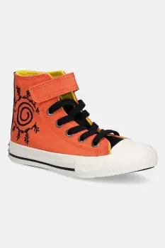 Converse tenisi copii CTAS 1V HI X NARUTO culoarea portocaliu, A14840C imagine