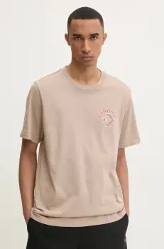 Converse tricou barbati, culoarea bej, cu imprimeu, 10027096-A03 imagine