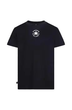 Converse tricou copii culoarea negru, cu imprimeu imagine