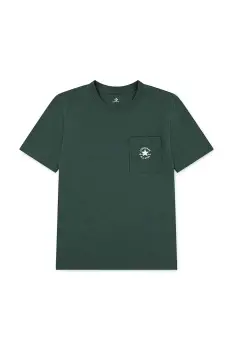 Converse tricou copii culoarea verde, cu imprimeu, 9CH485 imagine