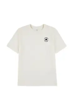 Converse tricou culoarea bej, cu imprimeu, 9CG709 imagine