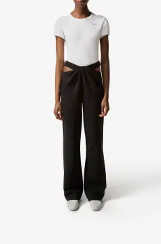 Coperni pantaloni de trening x Puma culoarea negru, neted, 628303 imagine