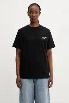 Coperni x Disney Ariel tricou din bumbac culoarea negru, DJS03F5036ARI imagine