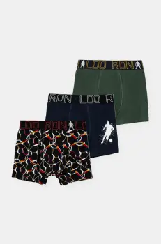 CR7 Cristiano Ronaldo boxeri copii 3-pack culoarea negru, 8413 imagine