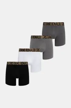 CR7 Cristiano Ronaldo boxeri de bumbac 4-pack culoarea gri, 8104.49.2504 imagine