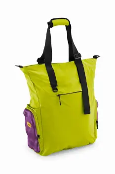 Crash Baggage geanta SOFT SIDE TOTE BAG 42x45x12 cm culoarea verde, CB325 imagine