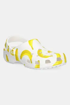Crocs papuci Classic Fresh Fruits Clog culoarea alb, 211008 imagine