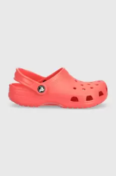 Crocs papuci CLASSIC KIDS CLOG culoarea rosu imagine