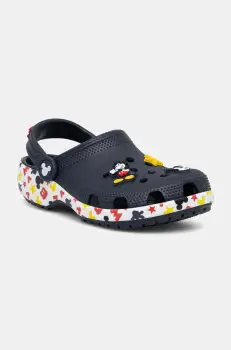 Crocs papuci copii CLASSIC MICKEY FRIENDS CLOG KIDS culoarea albastru marin, 211148 imagine