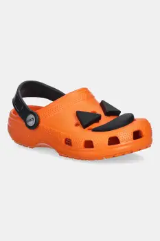 Crocs papuci copii CROCS CLASSIC JACK O LANTERN LIGHTS CLOG culoarea portocaliu, 211685 imagine