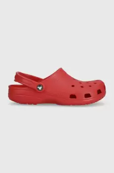 Crocs papuci culoarea rosu imagine
