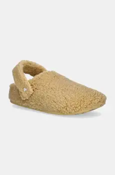 Crocs papuci de casa Classic Cozzy Slipper culoarea bej, 209386 imagine