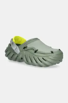 Crocs papuci Echo Ripstop Clog culoarea verde, 210334 imagine
