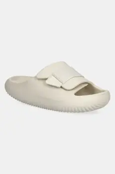 Crocs papuci Mellow Luxe Recovery Slide culoarea bej, 209413.160 imagine