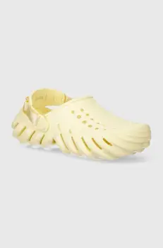 Crocs papuci X - (Echo) Clog culoarea galben, 207937 imagine