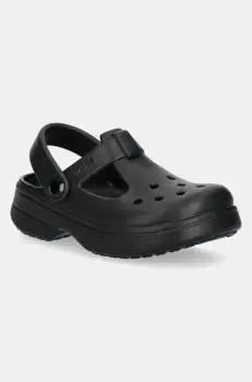 Crocs sandale CLASSIC MARY JANE CLOG culoarea negru, 210616 imagine