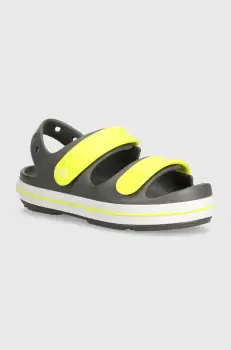 Crocs sandale copii Crocband Cruiser Sandal culoarea verde imagine