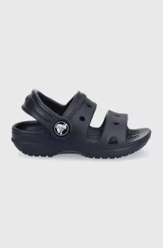 Crocs sandale copii culoarea albastru marin imagine