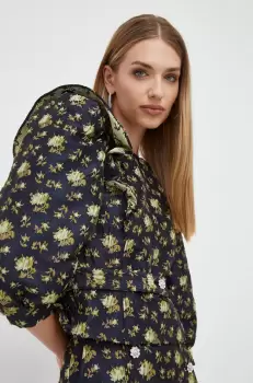 Custommade bluza femei, culoarea albastru marin, modelator imagine